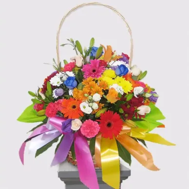 Compra Cistella Primaveral Espectacular a Barcelona | Centres de Flors