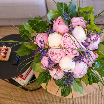Comprar Bouquet peonia en Barcelona | Flores de Primavera