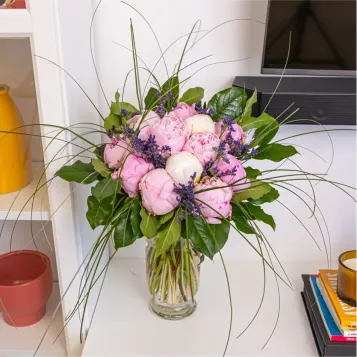 Comprar Bouquet peonia en Barcelona | Flores de Primavera