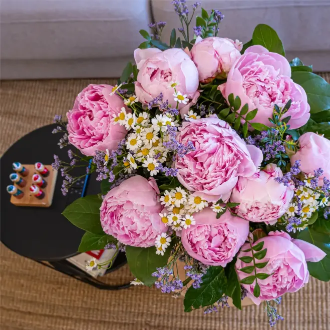 Comprar Ramo peonia en Barcelona | Flores de Primavera