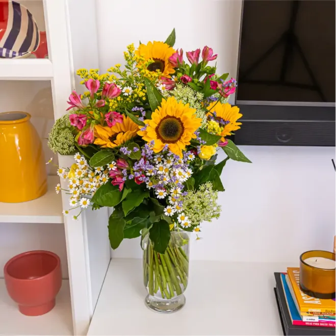 Comprar Ramo girasoles garden en Barcelona | Flores de Primavera