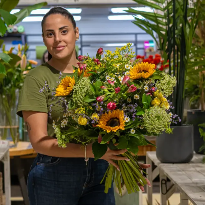 Comprar Ram girasols garden a Barcelona | Flors de Primavera