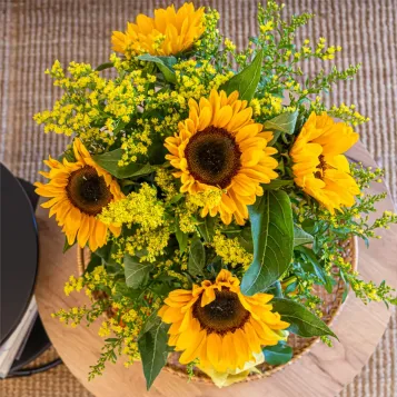 Comprar Vertical de girasols a Barcelona | Flors de Primavera