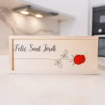 Comprar Caja de Chocolatinas “T’estimo princesa” en Barcelona | ROSAS SANT JORDI