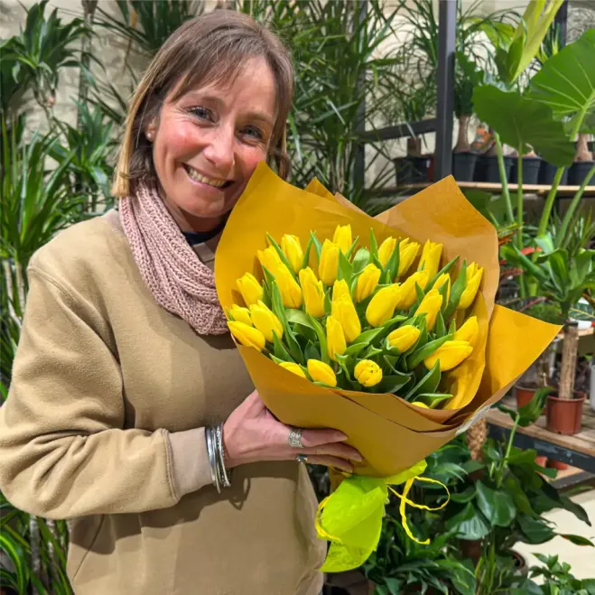 Comprar Ram de 30 tulipans a Barcelona | Flors