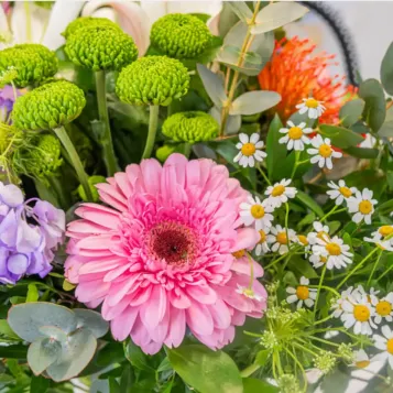 Compra Ramo de Flor Variada con Hortensias en Barcelona | Ramos de Flores