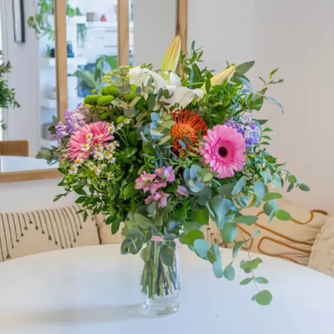 Compra Ramo de Flor Variada con Hortensias en Barcelona | Ramos de Flores