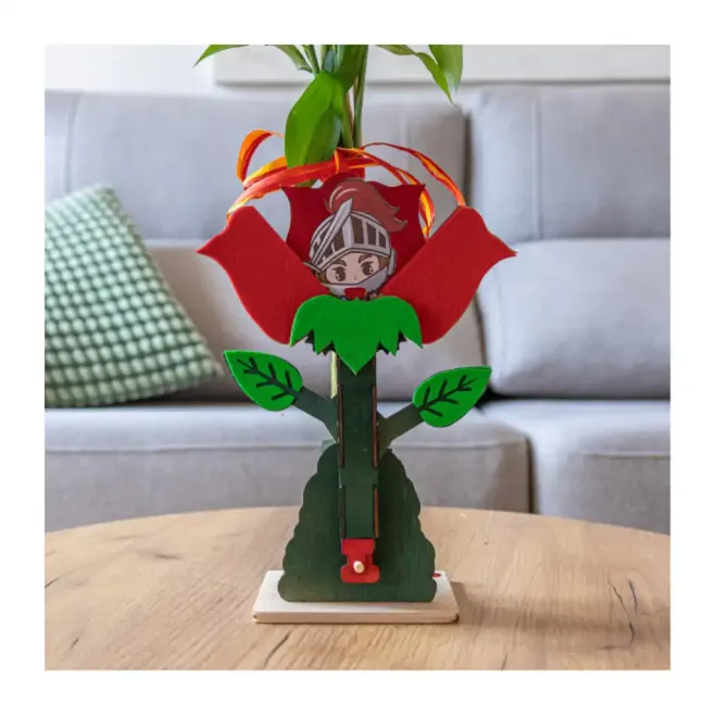 Compra Figura de la Rosa amb Sant Jordi a Barcelona | Roses Sant Jordi