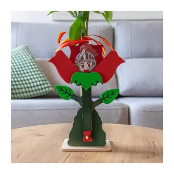 Compra Figura de la Rosa amb Sant Jordi a Barcelona | Roses Sant Jordi