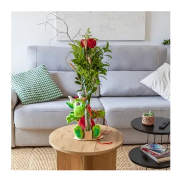 Compra Drac amb Roses a Barcelona | Roses Sant Jordi