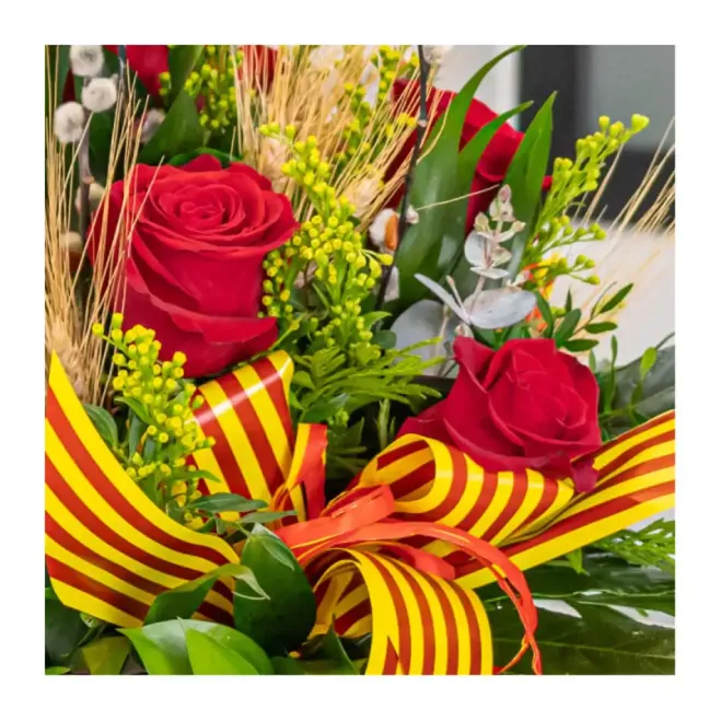 Compra Centre de 10 Roses en Base de Ceràmica a Barcelona | Roses Sant Jordi