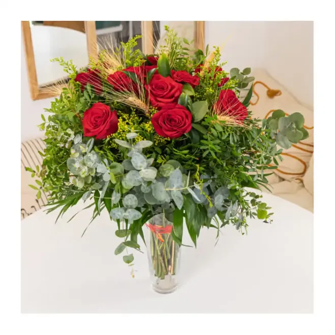 Compra Ram de 12 Roses Vermelles Sant Jordi a Barcelona | Roses Sant Jordi