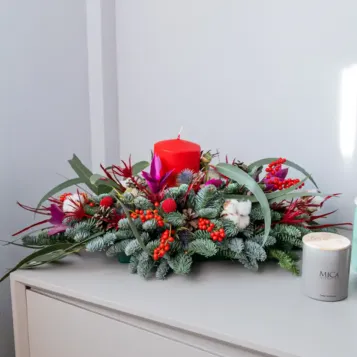 Comprar Centro de mesa alargado en Barcelona | Navidad