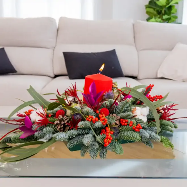 Comprar Centro de mesa alargado en Barcelona | Navidad