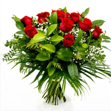 Compra Ramo de 12 Rosas Rojas en Barcelona | Rosas Sant Jordi
