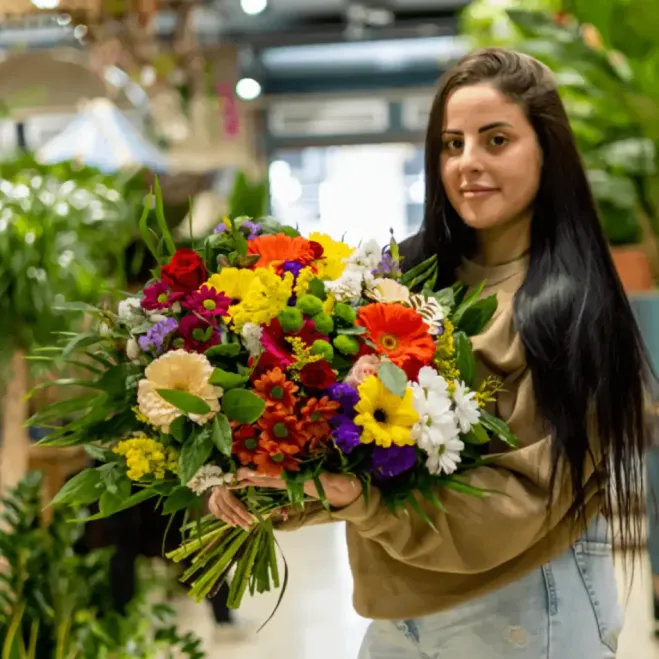Comprar Ramo de Flor Variada Primaveral en Barcelona | Flores
