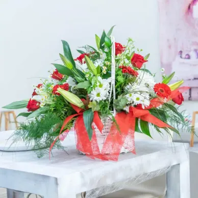 Comprar Cesta Sofía en Barcelona | Flores 2