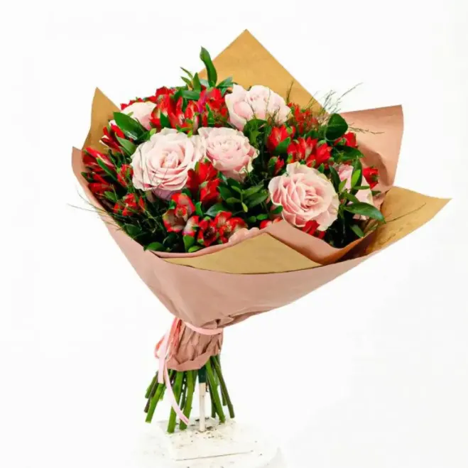 Compra Ram de Roses i Alstromelia a Barcelona | Flors