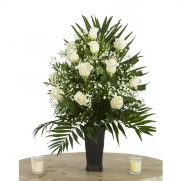 Comprar Cono de flor natural en Barcelona | TODOS LOS SANTOS