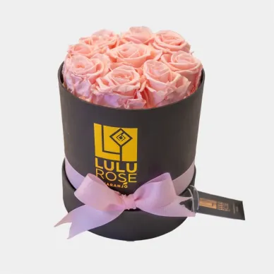 Comprar Caja de Rosas Preservadas LULU Rose en Barcelona | Flores Artificiales o Liofilizadas