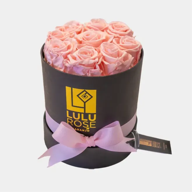 Compra Caixa de Roses Preservades LULU Rose a Barcelona | Flors Artificials o Liofilitzades