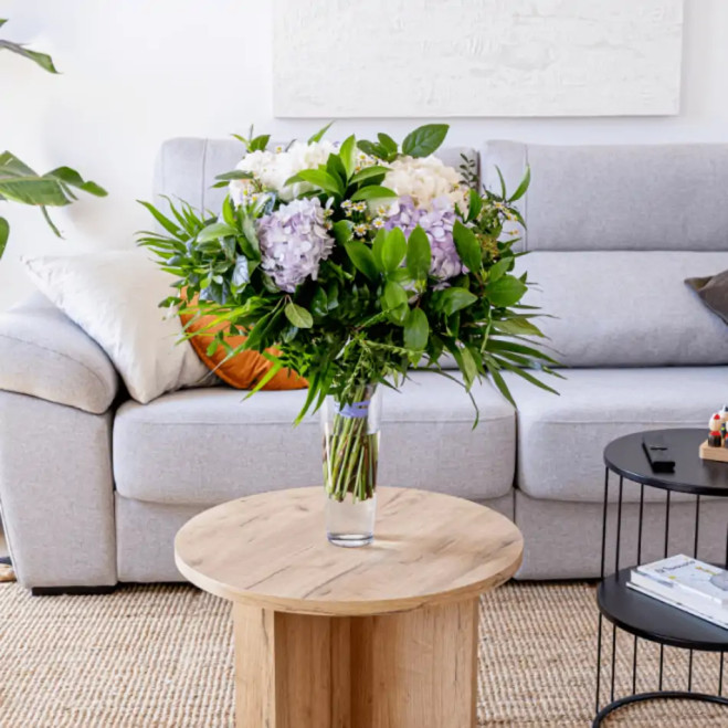 Compra Ram Romàntic d'Hortènseies a Barcelona | Rams de Flors