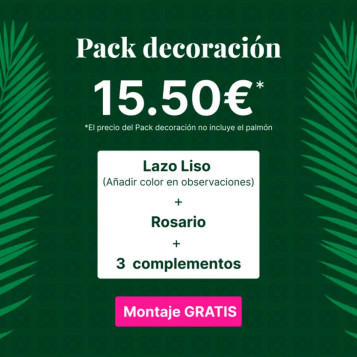 Pack decoració palmó