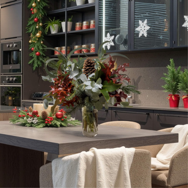 Minigerro verds nadalencs | Detall natural i festiu