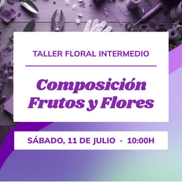 Taller avançat de fruita i flor | Composició vertical amb tècnica floral