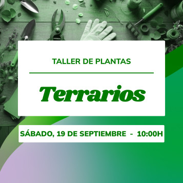 Taller de terrario vegetal | Crea tu ecosistema en miniatura