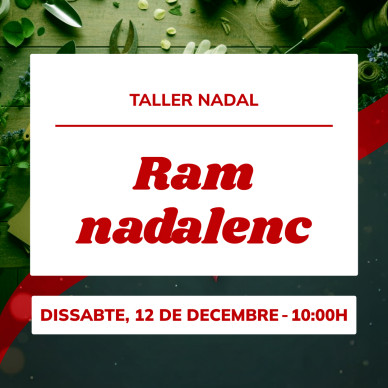 Taller ram nadalenc | Crea el teu bouquet amb flors i verds de Nadal 2