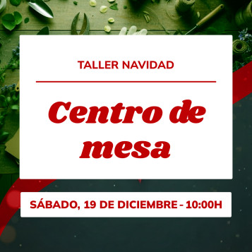 Taller centre de taula nadalenc | Crea la teva decoració floral per les festes