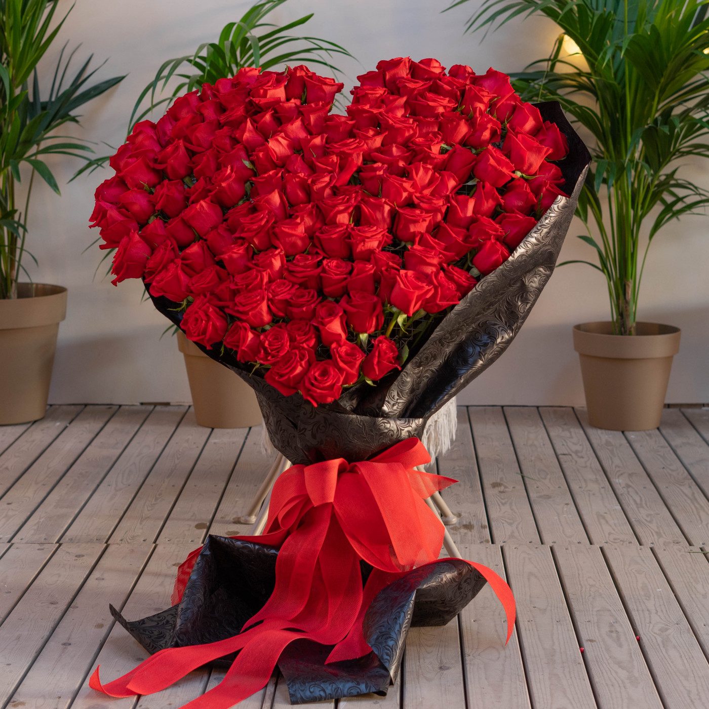 Comprar Ramo XXXL con 150 rosas rojas Barcelona