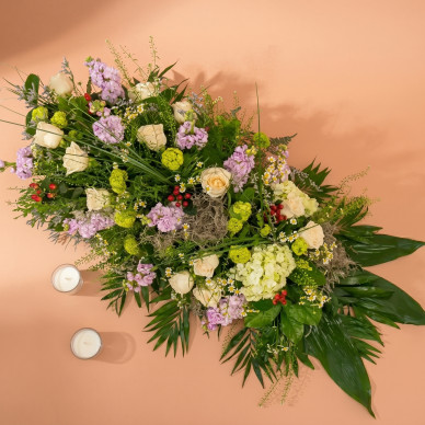 Compra Ram Funerari Aire Romàntic a Barcelona | Flors per a Funeral