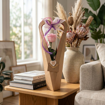 Rosa preservada Día de la Madre | Regalo eterno elegante para mamá