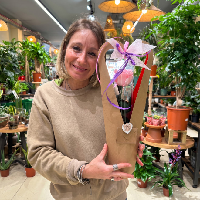 Rosa preservada Día de la Madre | Regalo eterno elegante para mamá