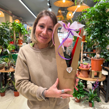 Rosa preservada Día de la Madre | Regalo eterno elegante para mamá