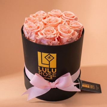 Compra Caixa de Roses Preservades LULU Rose a Barcelona | Flors Artificials o Liofilitzades