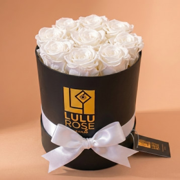 Comprar Caja de Rosas Preservadas LULU Rose en Barcelona | Flores Artificiales o Liofilizadas