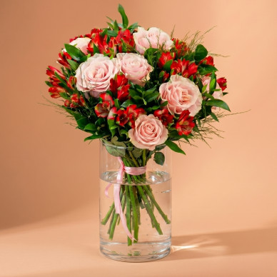 Compra Ram de Roses i Alstromelia a Barcelona | Flors