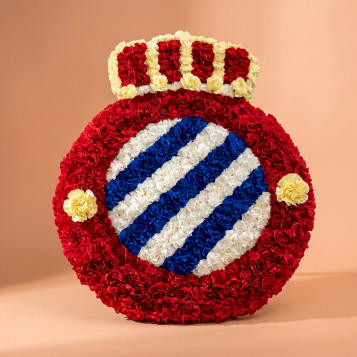Comprar Plafó funerari del escut del RCD Espanyol a Barcelona | Plafons,creus i cors