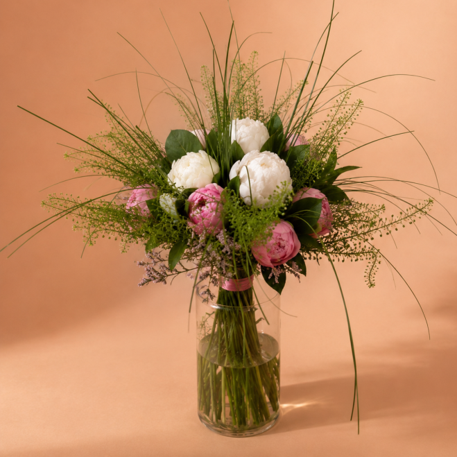 Comprar Bouquet de peonia a Barcelona | Flors de Primavera