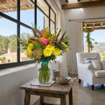 Ram Sunset Bouquet 70€ | Flores Navarro Barcelona