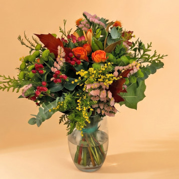 Jarrón Sofi Otoñal | Flores de Otoño Barcelona | Flores Navarro