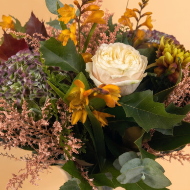 Ramo Otoño Romántico con Hortensias | Flores Navarro Barcelona 2