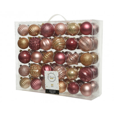 Comprar Caja der 60 bolas decorativas para colgar Barcelona