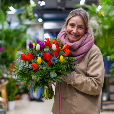 Comprar Ramo de tulipanes col. flores de invierno Barcelona