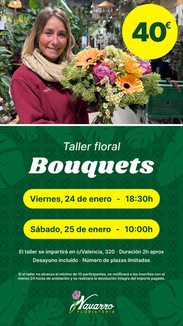 Taller Floral de Bouquets: Una Experiencia Creativa Única