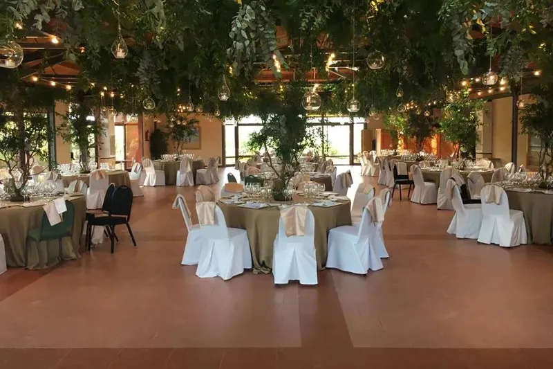 Decoración banquete floral Barcelona