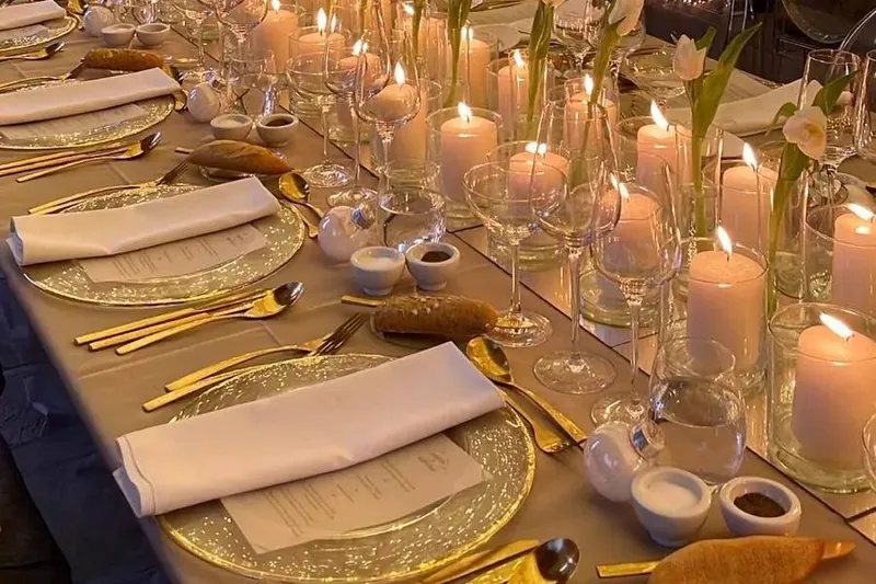 Centro de mesa clásico boda elegante - Barcelona